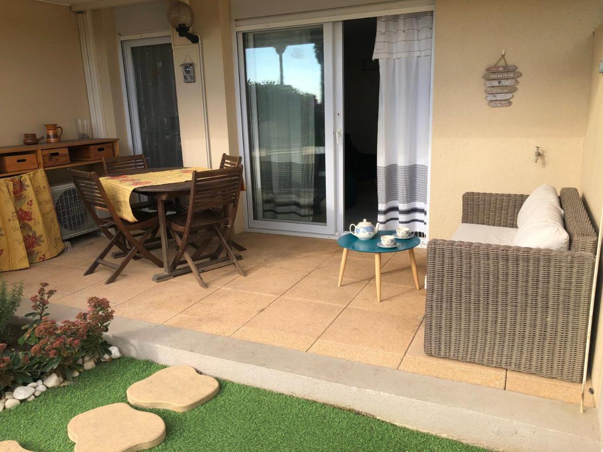 Le Jardin De La Plage - T2 - Terrasse Jardin 30M2 - Piscine - Clim- Wifi -Parking Canet-en-Roussillon Exteriör bild