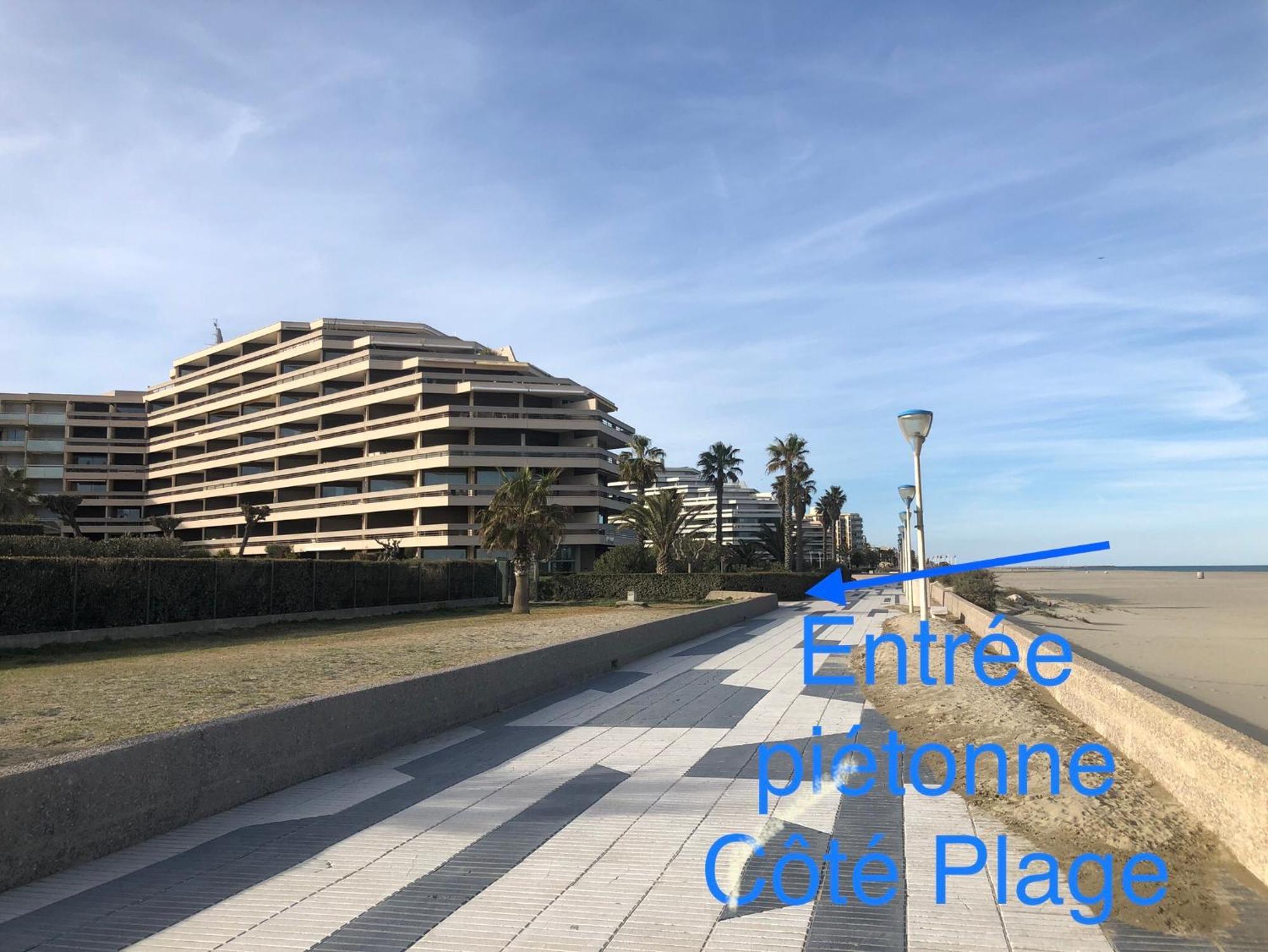 Le Jardin De La Plage - T2 - Terrasse Jardin 30M2 - Piscine - Clim- Wifi -Parking Canet-en-Roussillon Exteriör bild